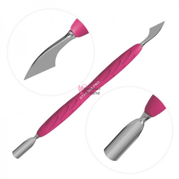 Instrument pentru cuticule cu 2 capete Staleks Pro Uniq PQ-10/3